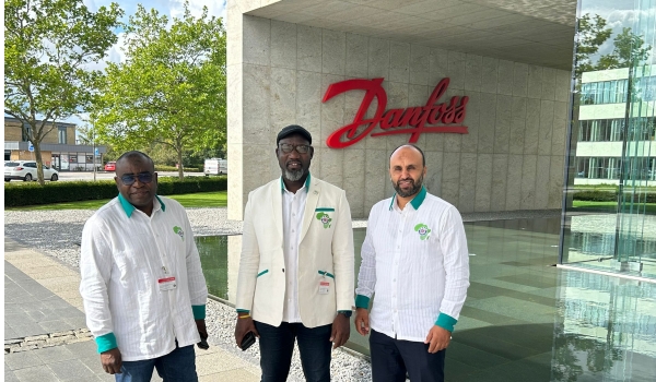 A delegation from U-3ARC, visiting Danfoss Climate Solutions Headquarters