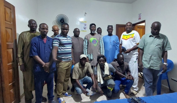 Senegal - U-3ARC President Meets with FENPROF Members