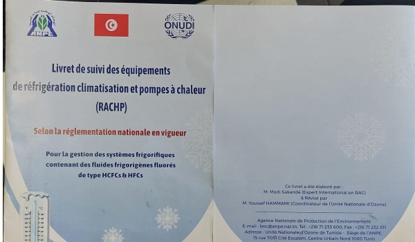 Premier Livret de Suivi des Equipements de Réfrigération, Climatisation et Pompes à chaleur (RACHP)