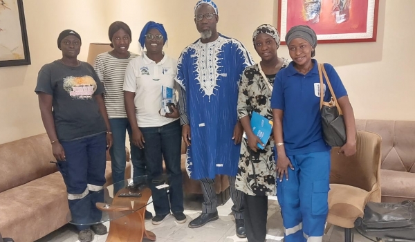 Visite de courtoisie du Président de l’U-3ARC au RENAFF Sénégal