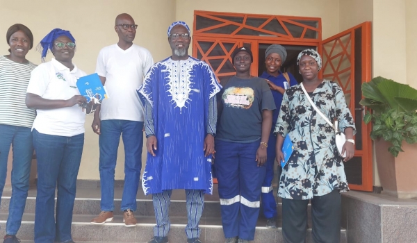 Courtesy Visit from President of U-3ARC to RENAFF Senegal