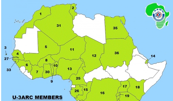 Mars 2021 Bienvenus aux  membres n°36 et n°37 respectivement Soudan et Afrique du Sud