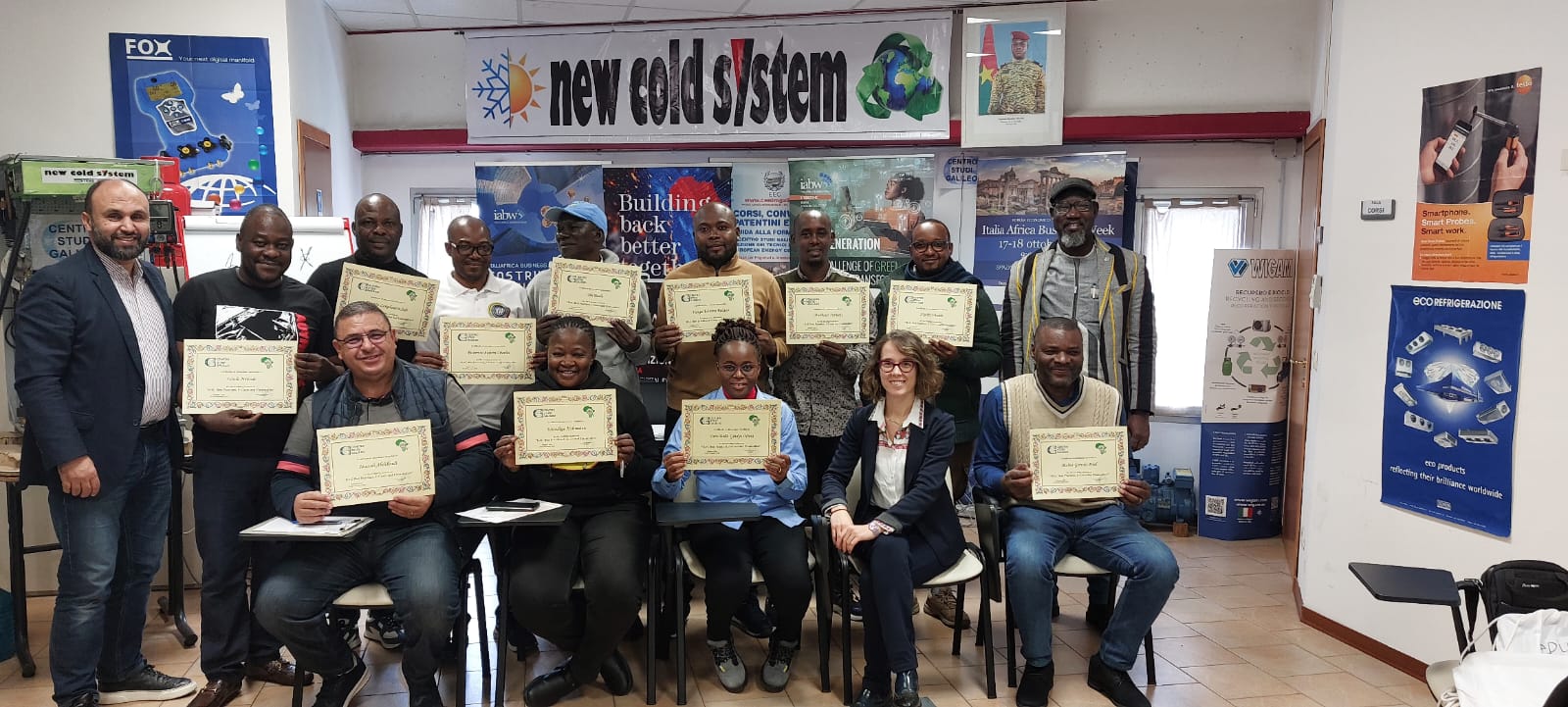U-3ARC- 2nd Successful Certification Session of African Refrigeration Technicians in Bologna